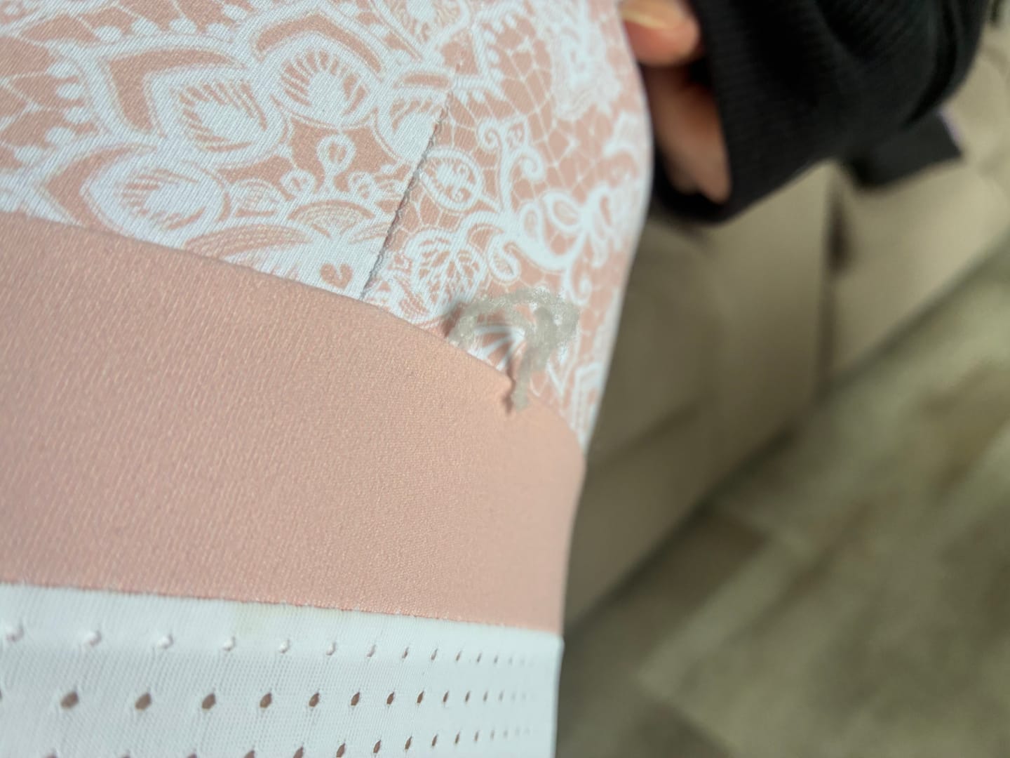 Customer photo review of Beach scrunch legging