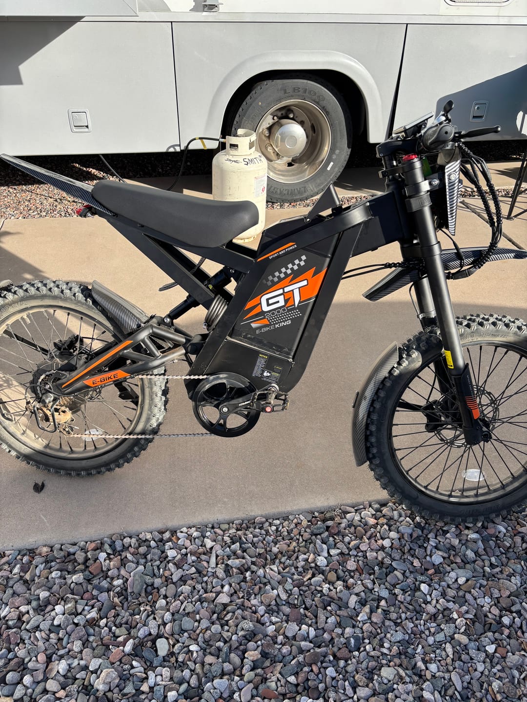 Customer photo review of OUXI GT2000 Electric Dirtbike | All-Terrain Electric Bike