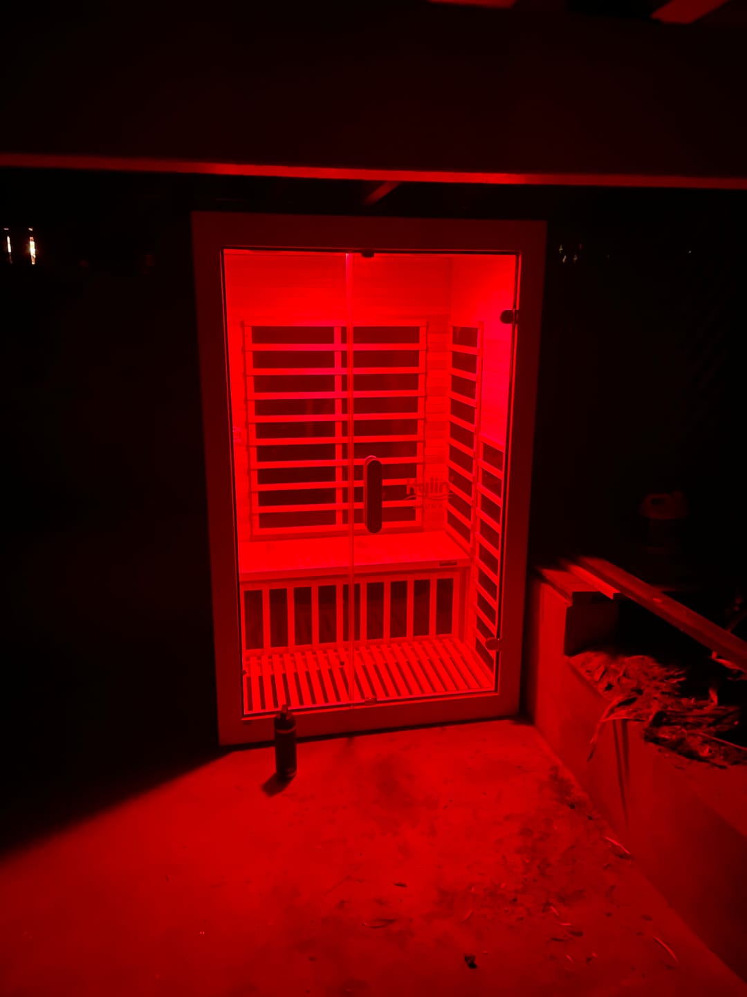 Customer photo review of Kylin Low EMF Carbon Infrared Sauna Room 2 Person H6203 (Floor Heater included)