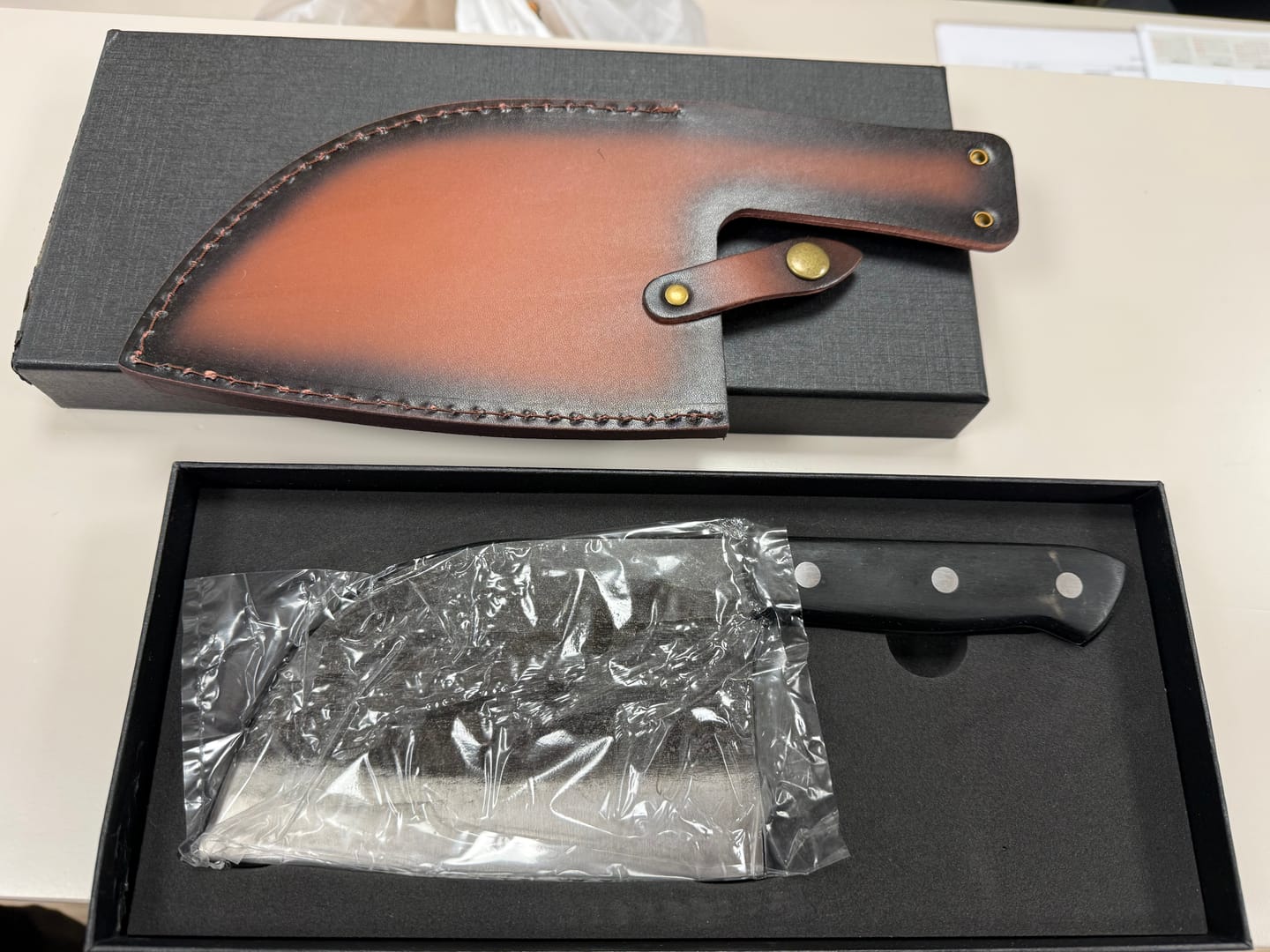 Customer photo review of The Nikos Knife™