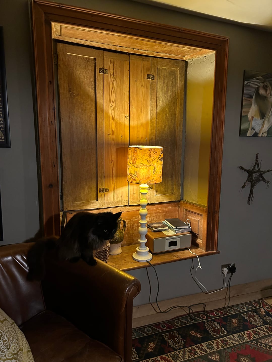 Customer photo review of Fortazela Handmade Lampshade
