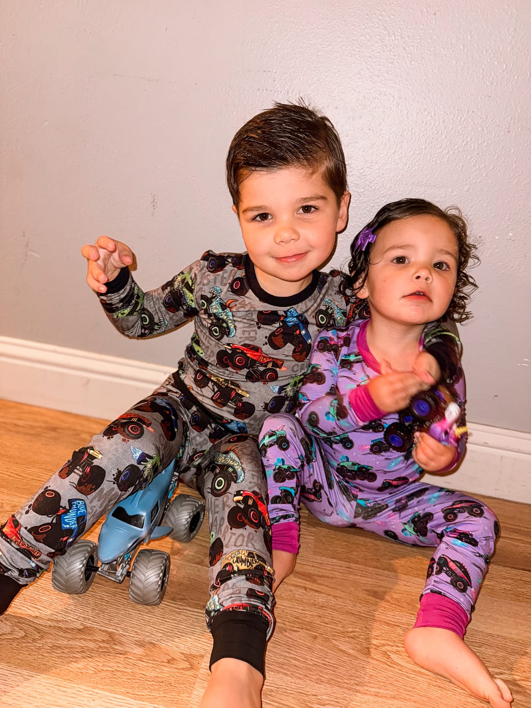Customer photo review of Monster Jammies 2 Piece Pajama Set: Core Collection