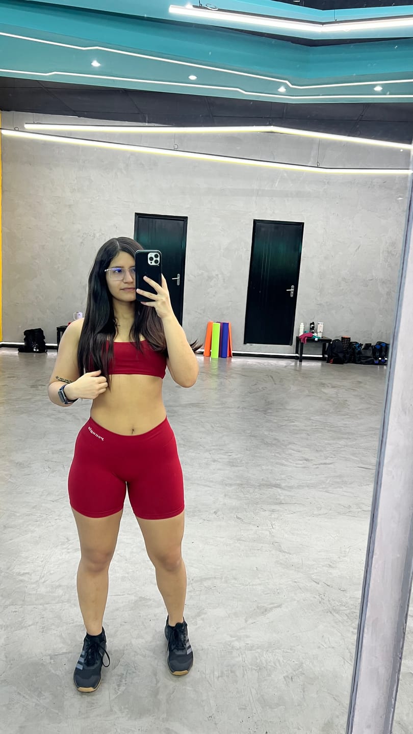 Customer photo review of W165 Lift Seamless Shorts