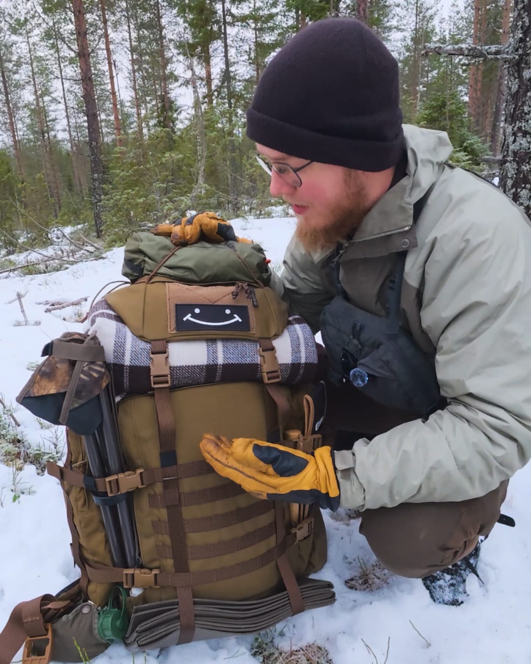 Customer photo review of Kantamus 40L backpack