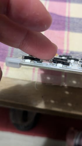 Customer photo review of GEEKZB - Story65 R3 Aluminium Mechanical Wireless Barebone Keyboard