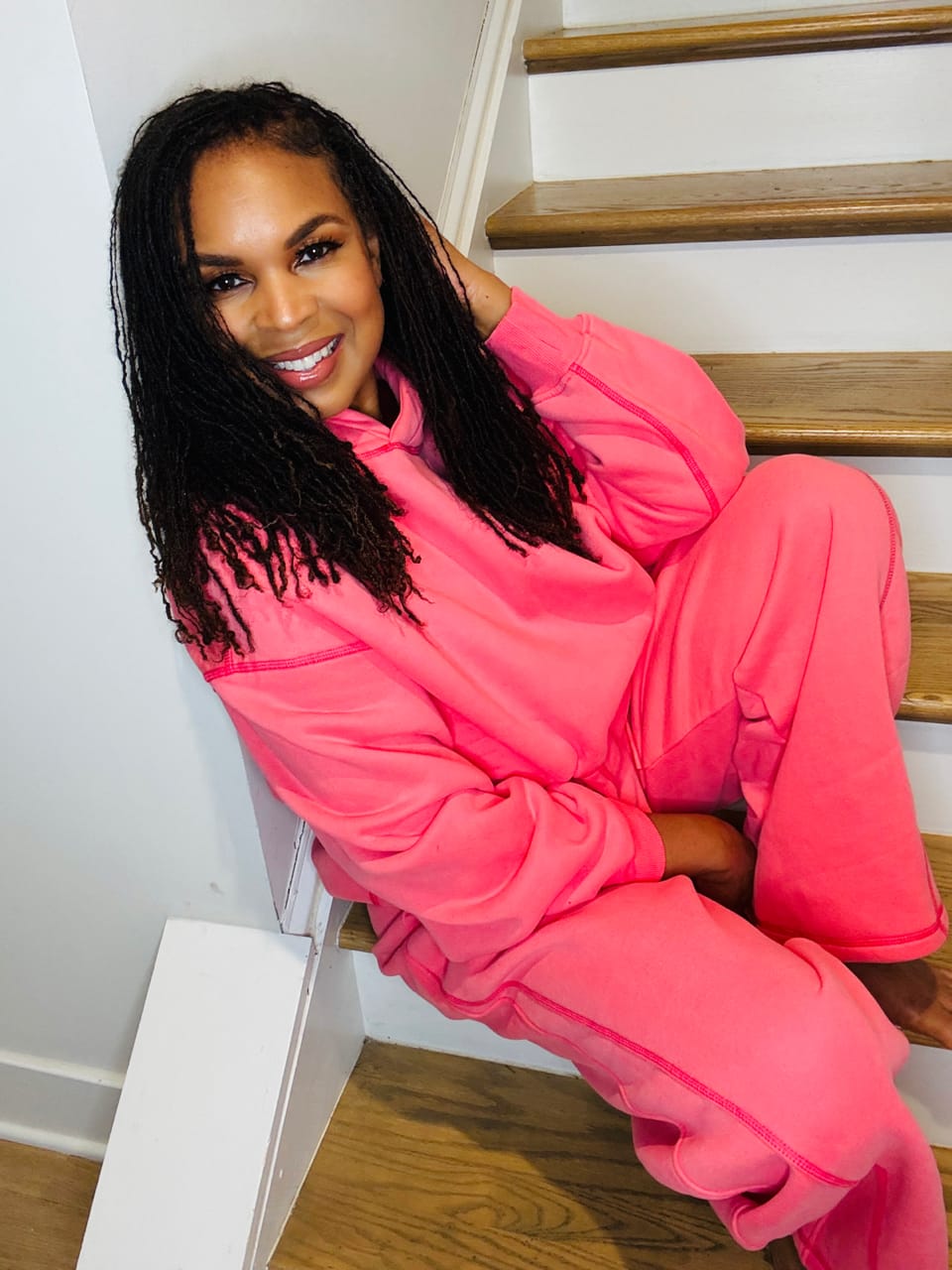 Customer photo review of Soufflé Baggy Hoodie Set