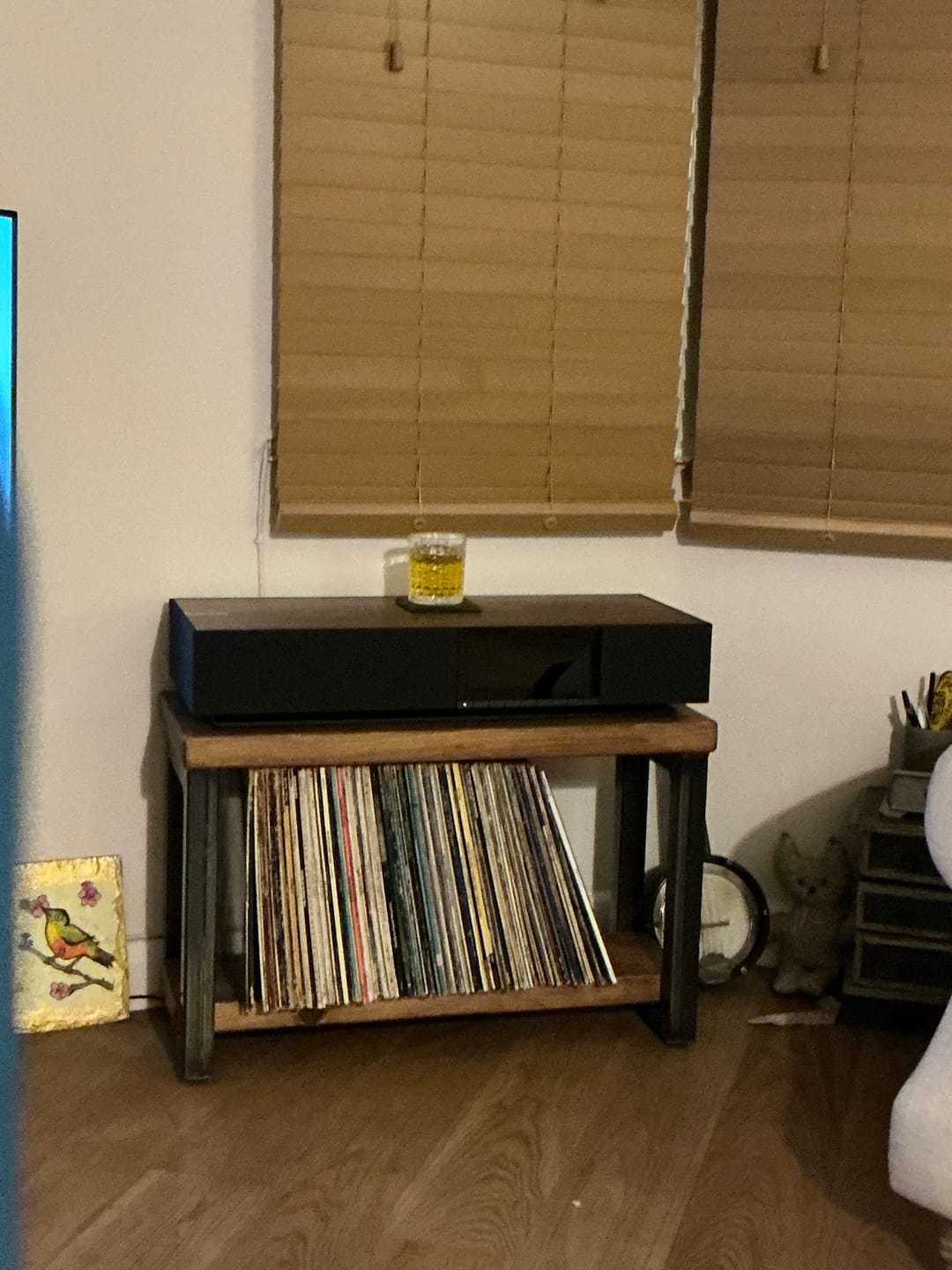 Customer photo review of Industrial style TV Stand | Media Unit