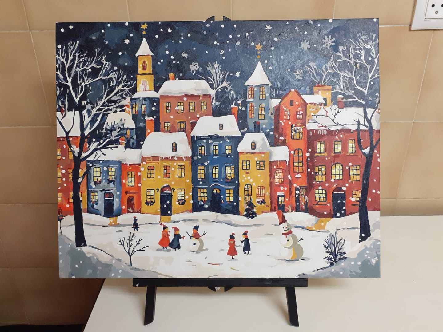 Customer photo review of Navidad en el Pueblo Nevado