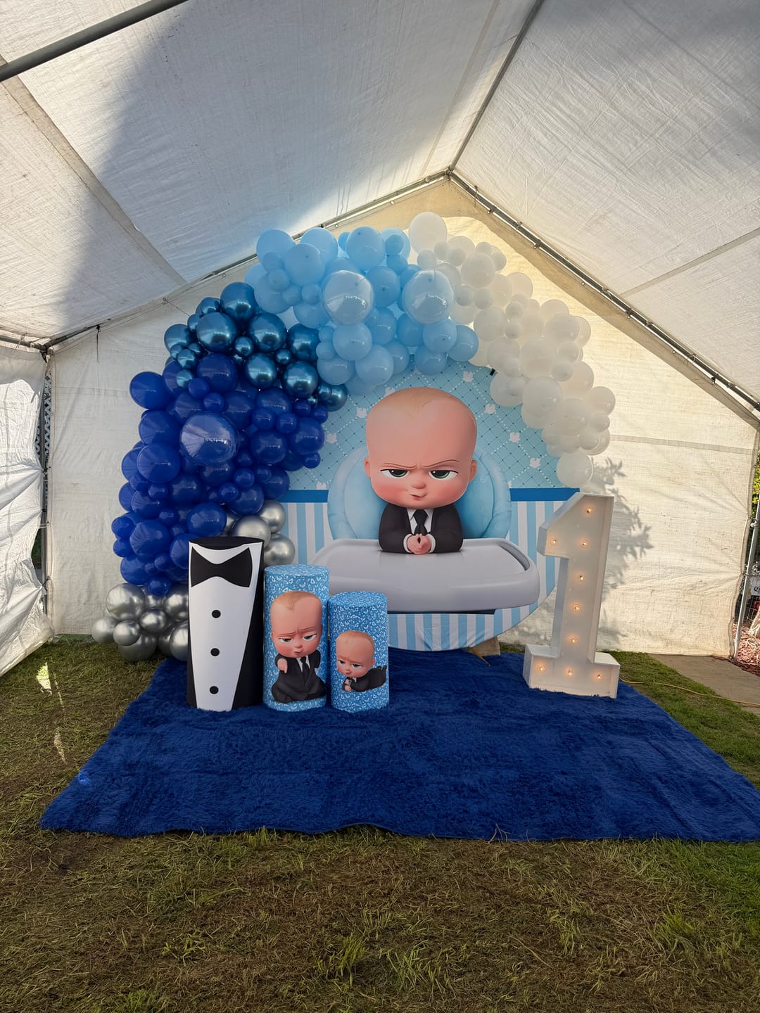 Customer photo review of Customization Birthday Wedding Baby Shower Bridal Decade Party Arch Backdrop Wall Cloth Cover
