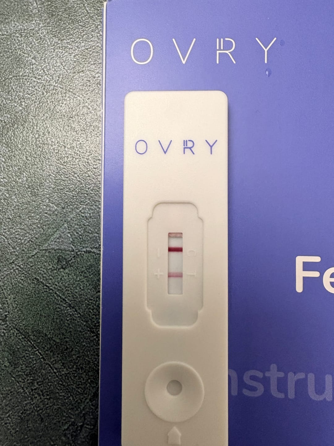Customer photo review of Male Fertility Test