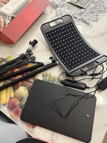 Customer photo review of FriendRedLight™ Hands-Free Red Light Panel for Home Use