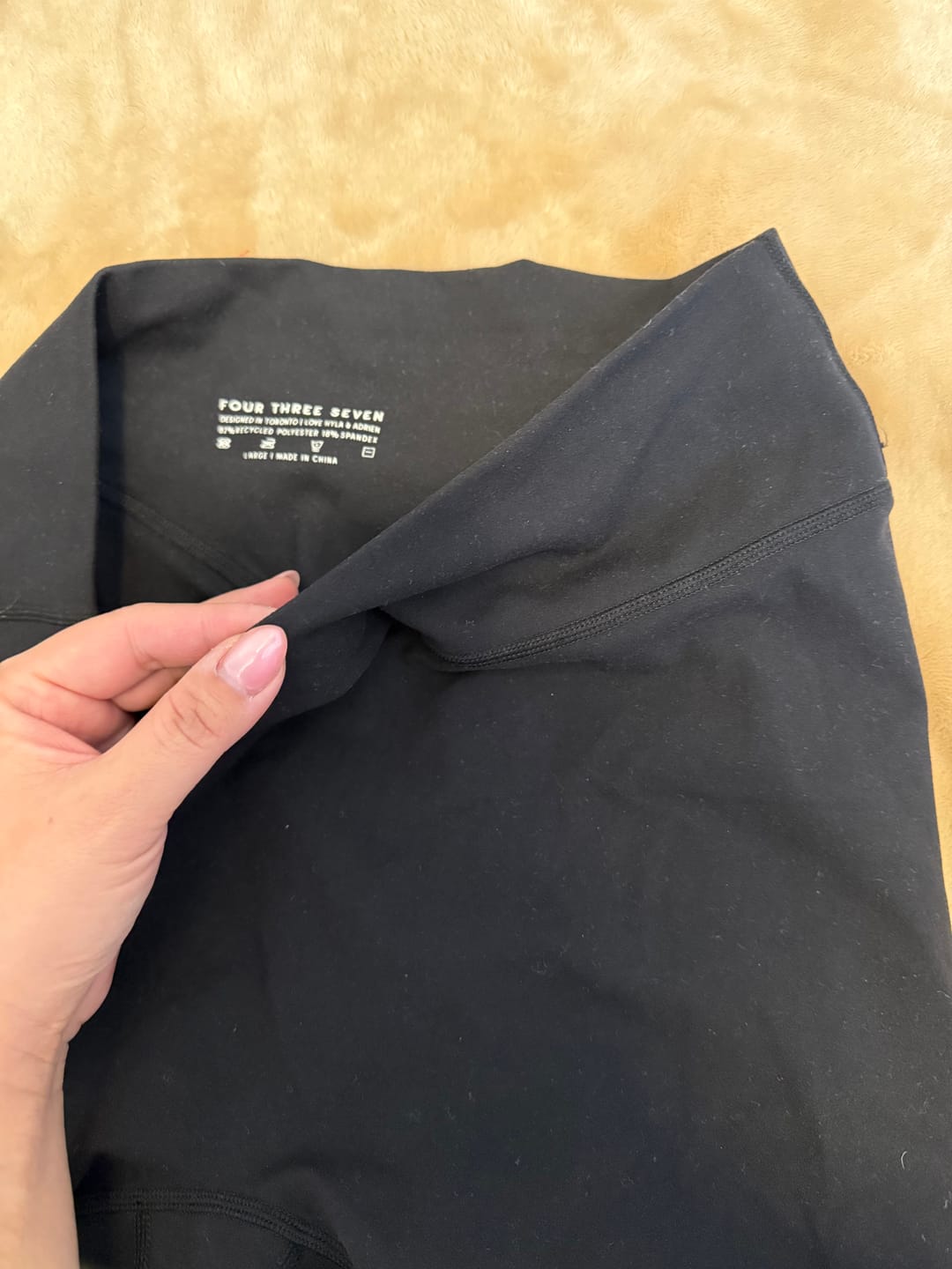 Customer photo review of The Essentials Legging / Black