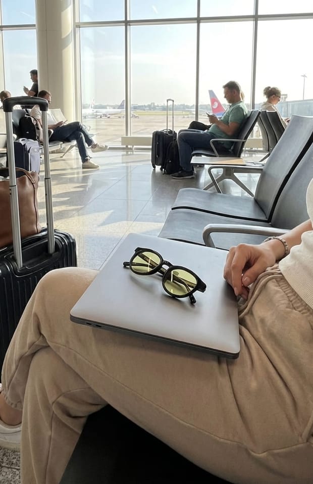 Customer photo review of AirNight® Gafas Filtro Luz Azul 99.2%