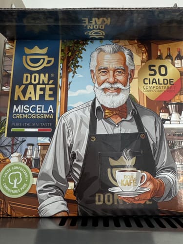 Customer photo review of Don Cafè - Caffè del Nonnino – 50 Cialde Miscela Cremossissima