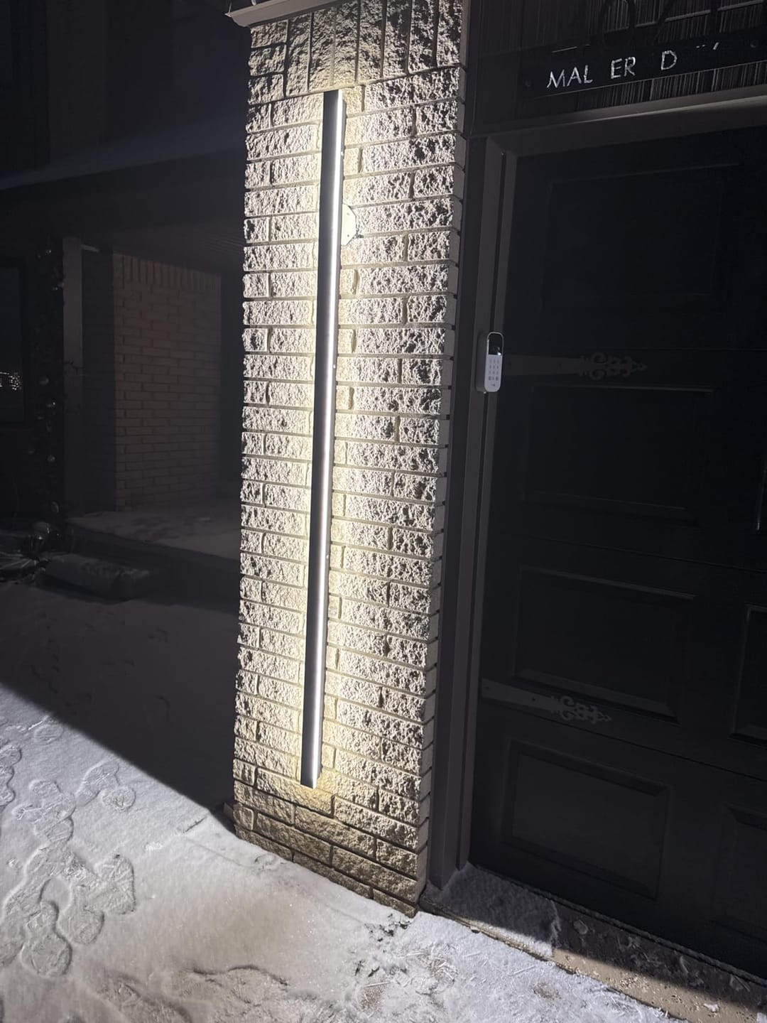 Customer photo review of WOMO Lineare Außenwandleuchte-WM9000