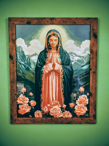 Customer photo review of Blessed Mother