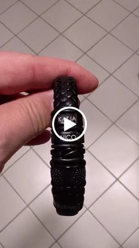 Customer video review of Bracelet: Black