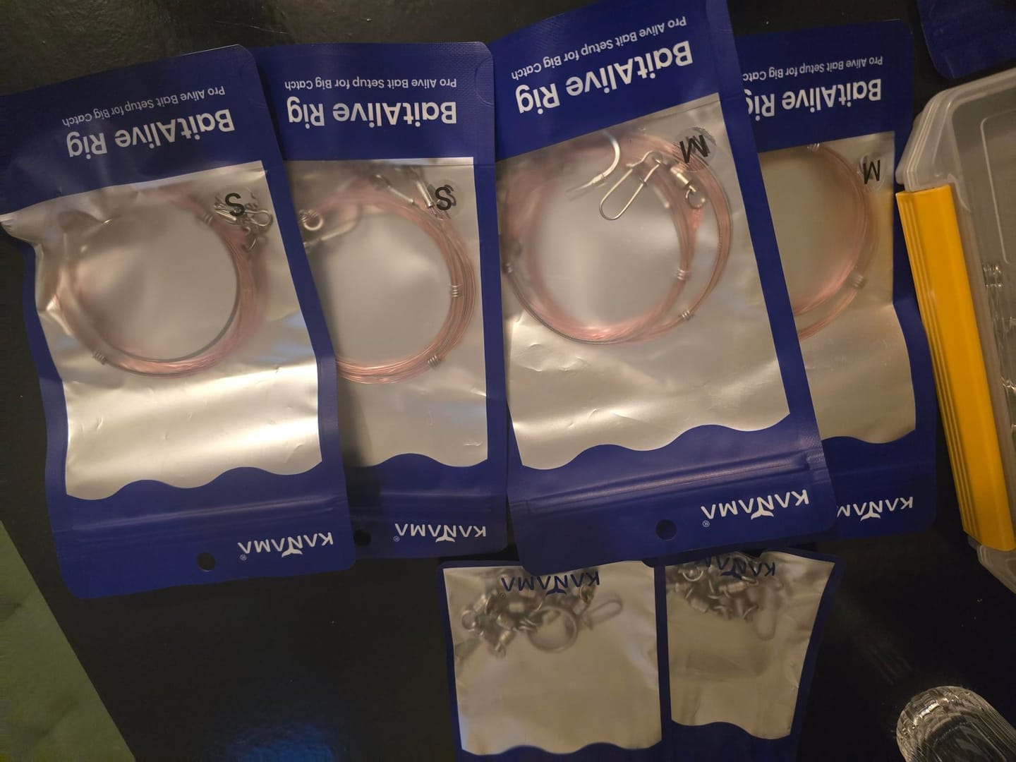 Customer photo review of Kanama Anti-Lost Twin-Line Rig for Smart Bait
