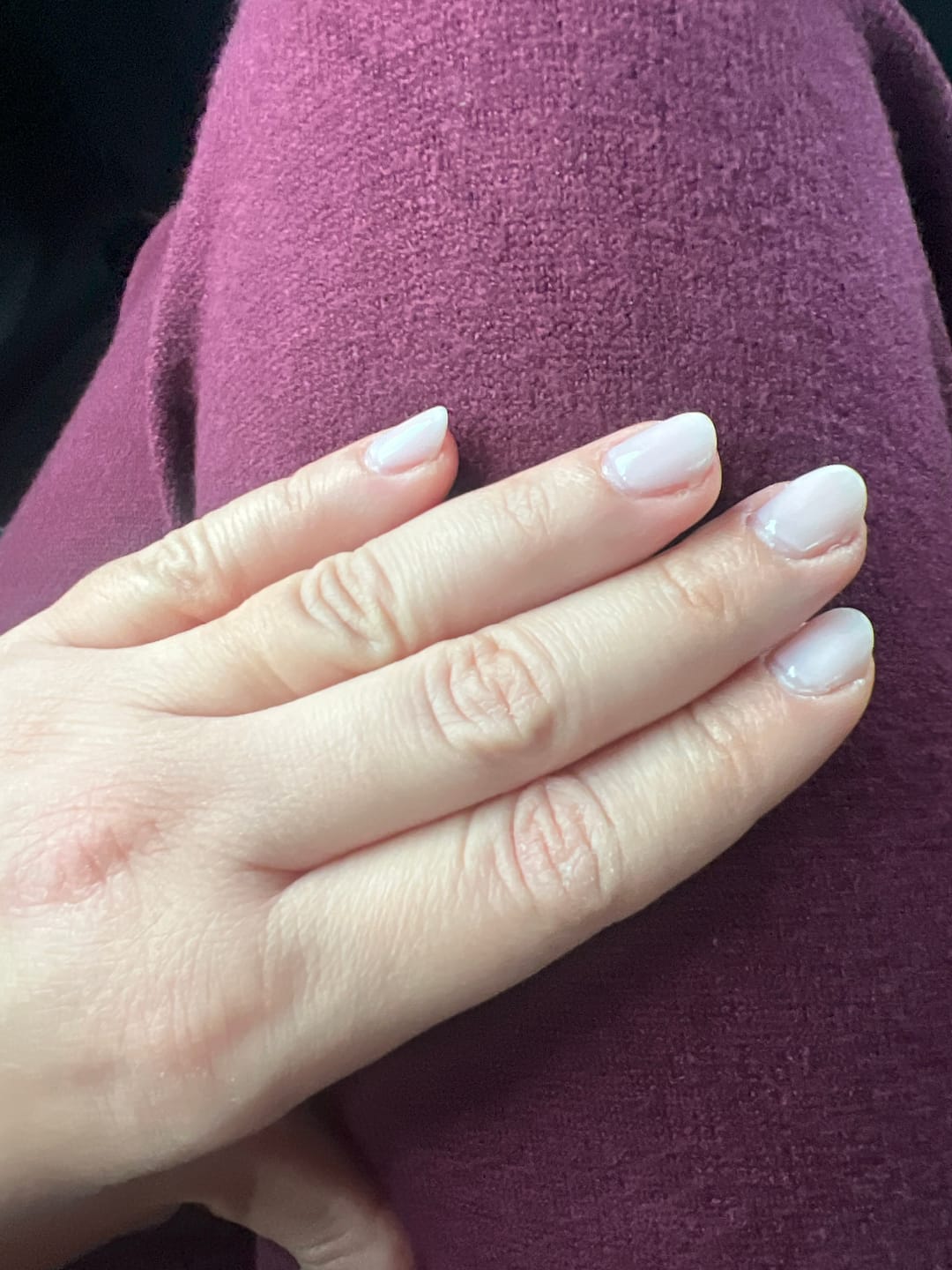 Customer photo review of Smalto Semipermanente - Hema Free LCI - Latte Trasparente Rosino Lattiginoso