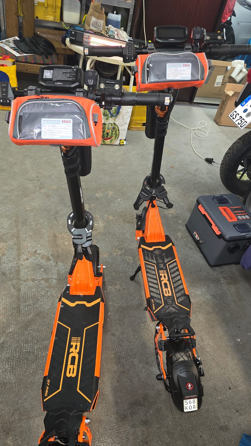 Customer photo review of RCB Offroad E-Scooter D7 PRO Ultra NFC Blinker mit Straßenzulassung