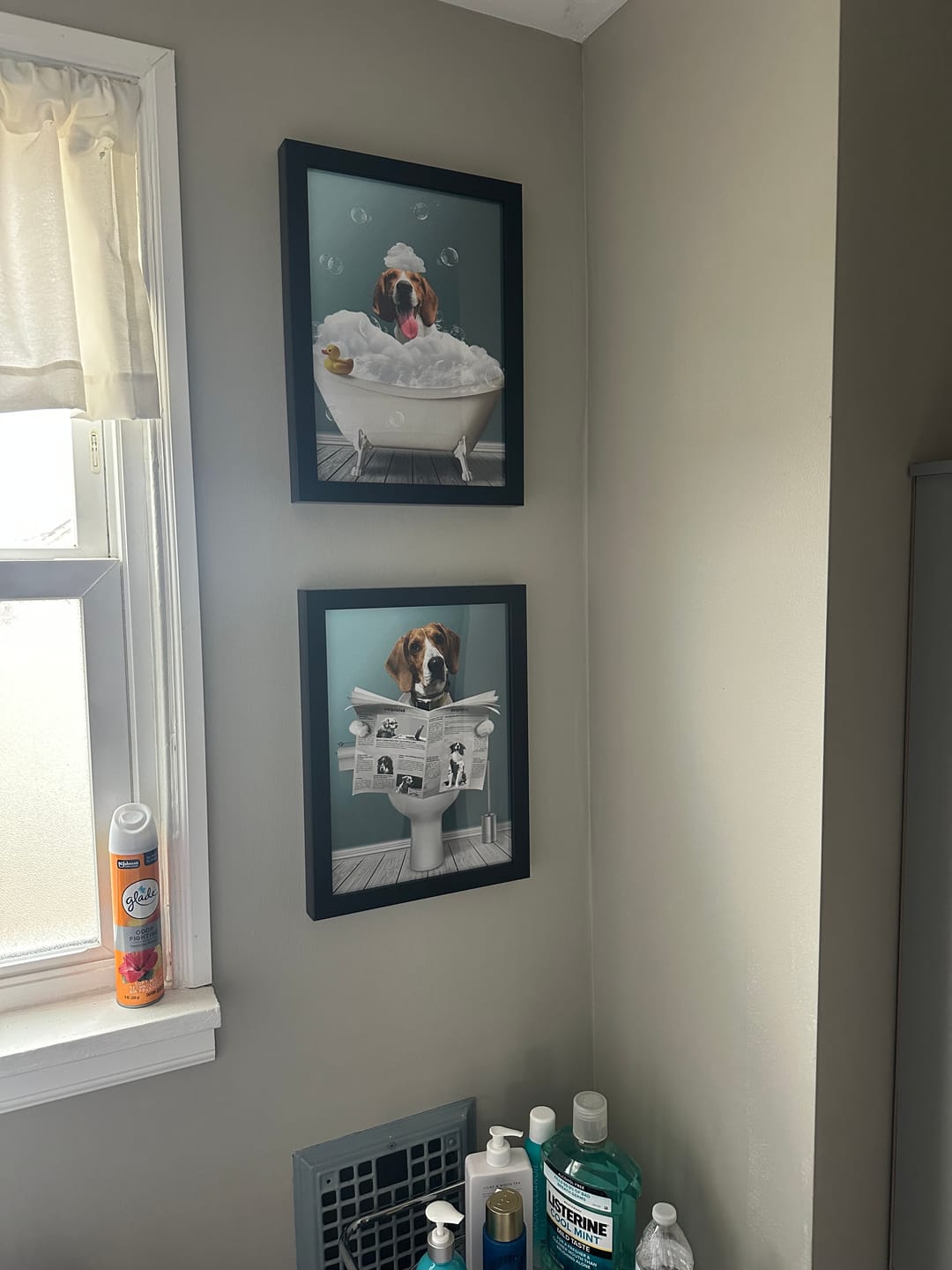 Customer photo review of Fun in the tub - Personalized Poster