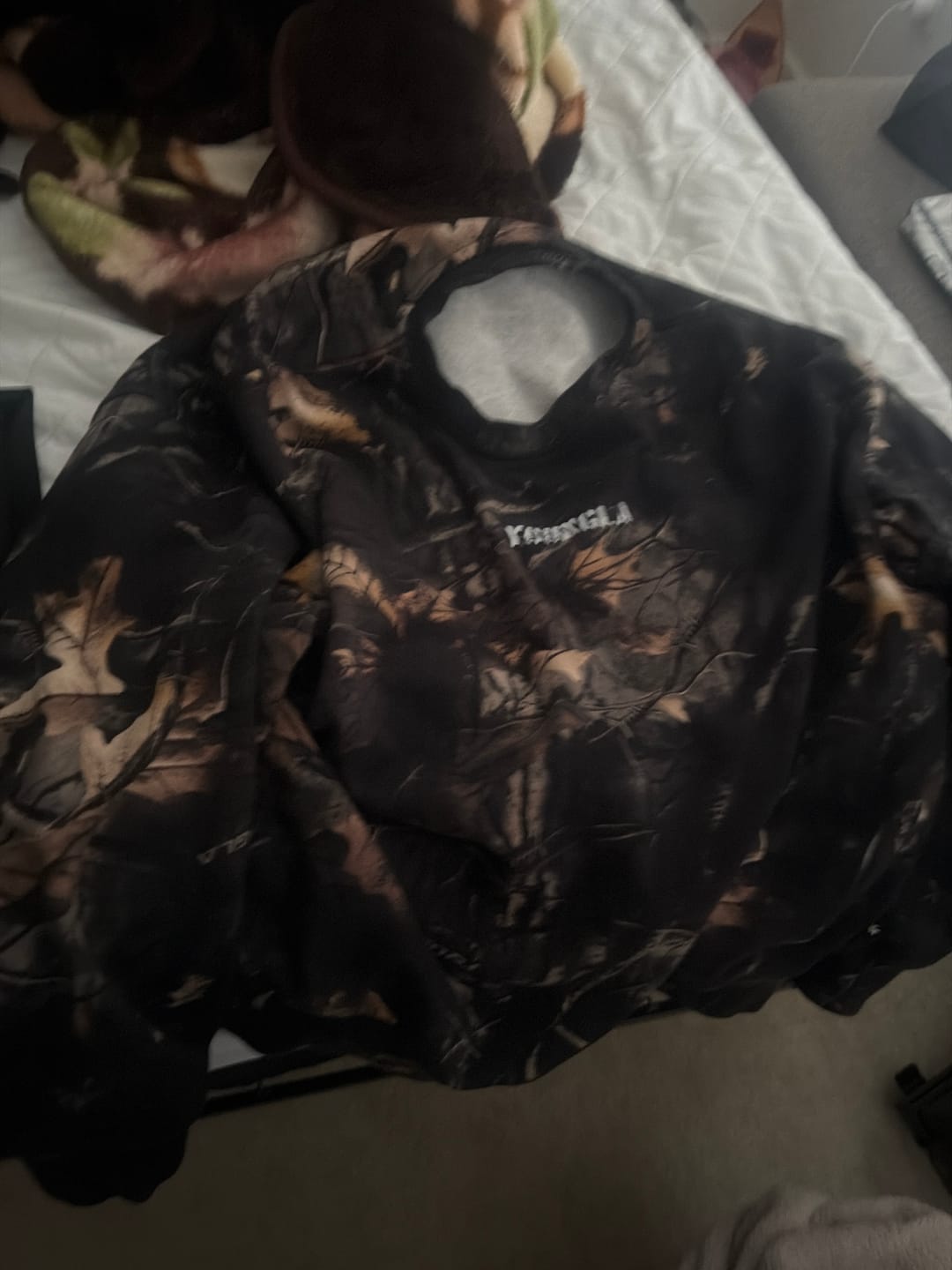 Customer photo review of 5206 - Tree Camo Collection - Crewnecks