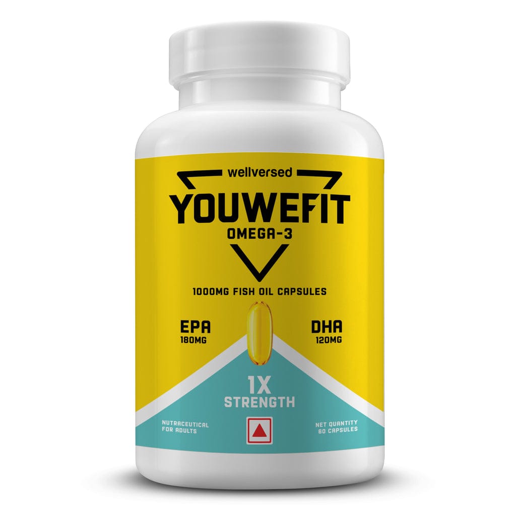 Customer photo review of Wellcore Creatine Monohydrate (Fruit Fusion, 33 Servings) + YouWeFit Omega-3 Triple Strength Fish Oil (1250mg, 30 Capsules)