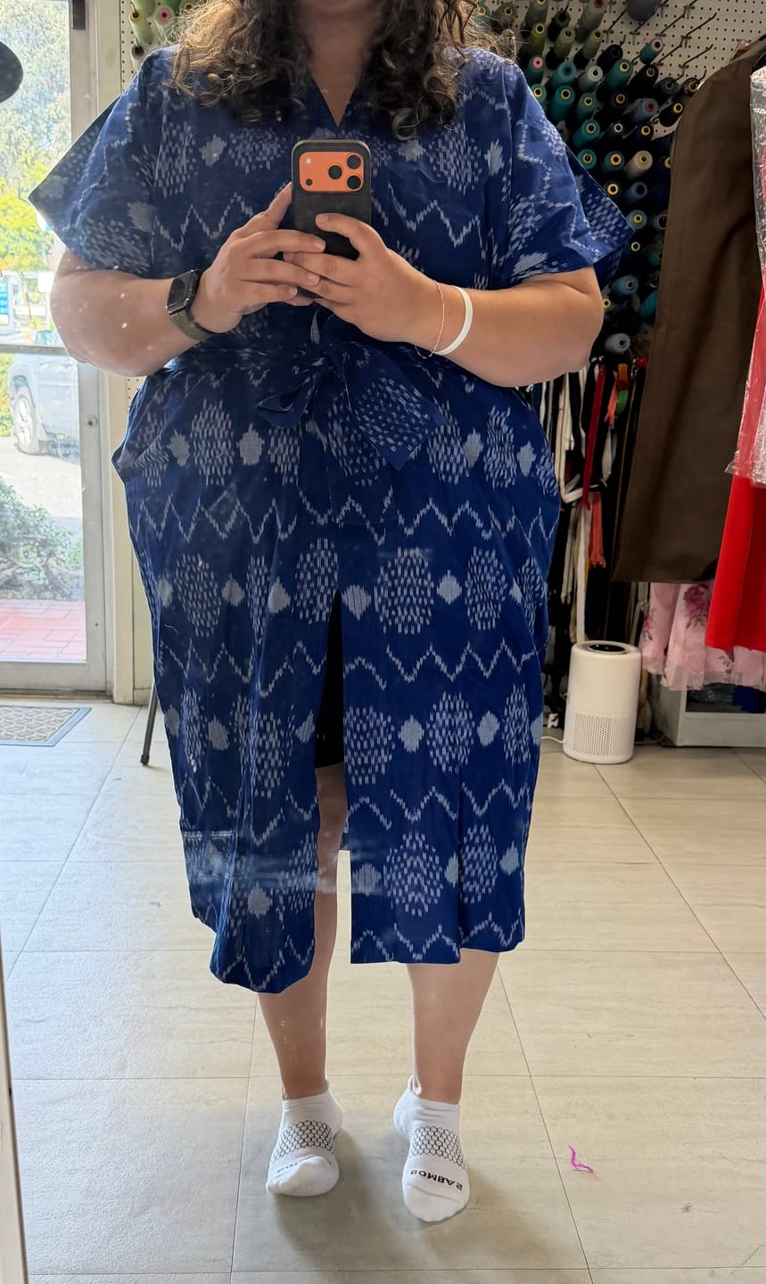 Customer photo review of NAYA KAFTAN DRESS | OCEAN IKAT