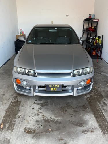 Customer photo review of Custom Japanese License Plate - Vanity & Magnetic Cover