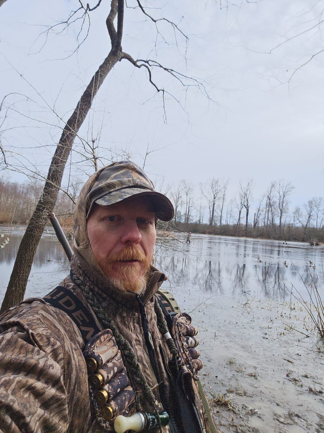Customer photo review of DeepWade Duck Hunting Waders for Men | Breathable Waterproof Bootfoot Zip Front Chest Waders | Durable Camouflage Nylon Hunting Bibs with Zipper