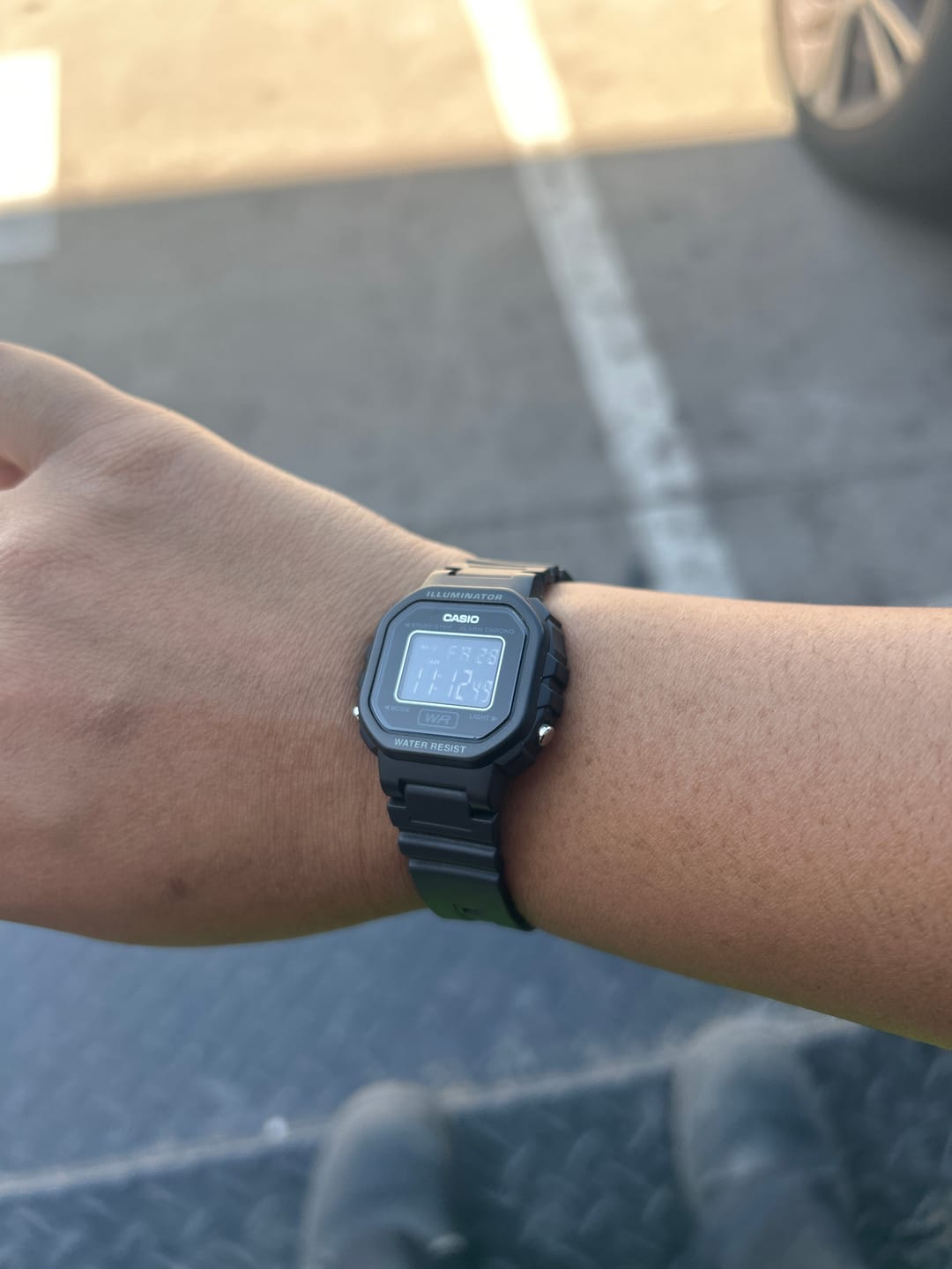 Customer photo review of Reloj Casio Vintage LA-20WH-1BDF Negro