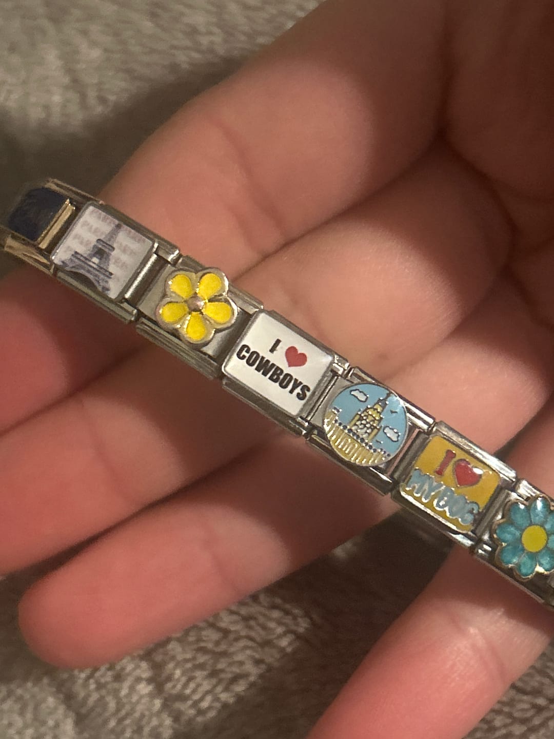 Customer photo review of Charm I Love Cowboys