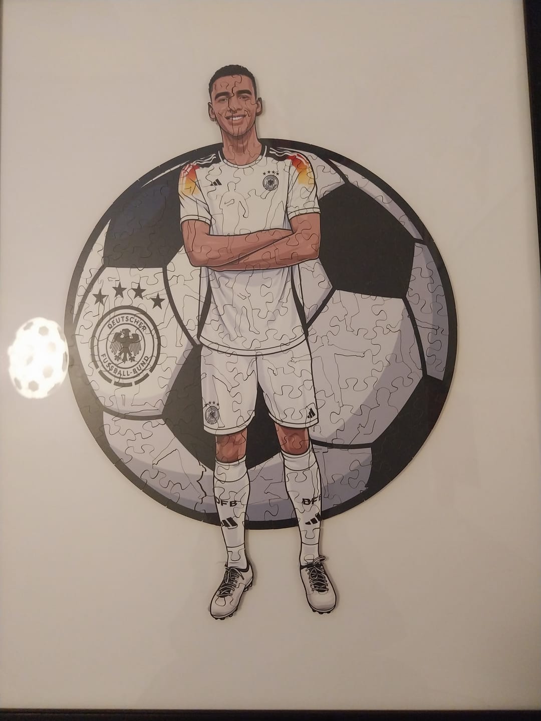 Customer photo review of Jamal Musiala - Holzpuzzle
