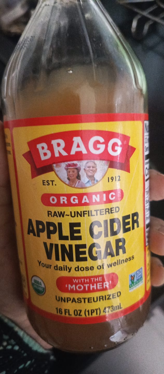 Customer photo review of Organic Apple Cider Vinegar