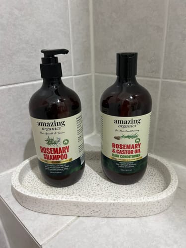 Customer photo review of Rosemary Hair Shampoo - 500ml