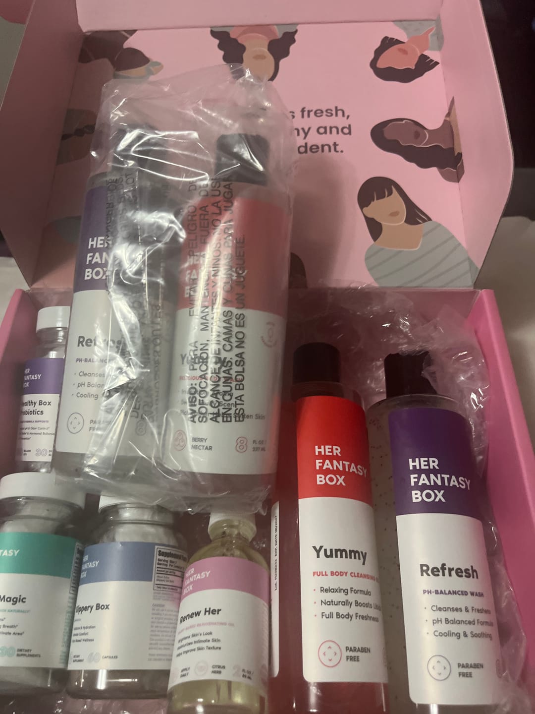 Customer photo review of Her Fantasy Two Pack Wash