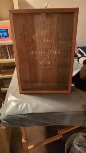 Customer photo review of Organic gift wrapping