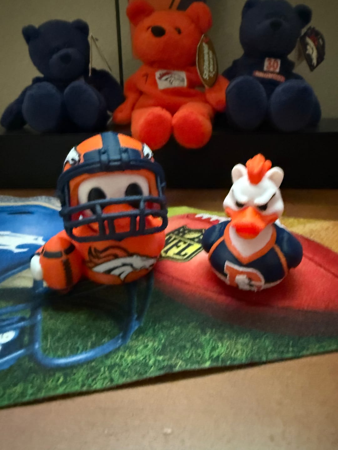 Customer photo review of DENVER BRONCOS DUCK – BUILT FOR SUNDAYS. READY FOR GAME DAY.