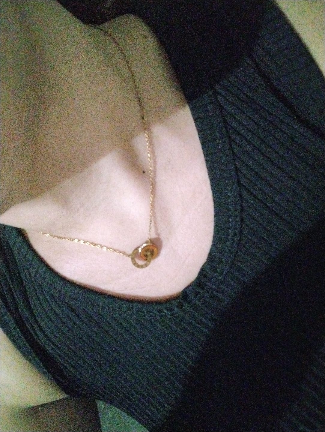 Customer photo review of Colar Imperial Pedra Zircônia Banhado em Ouro 18K