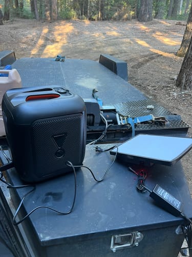 Customer photo review of Ravion® battery for Starlink Mini