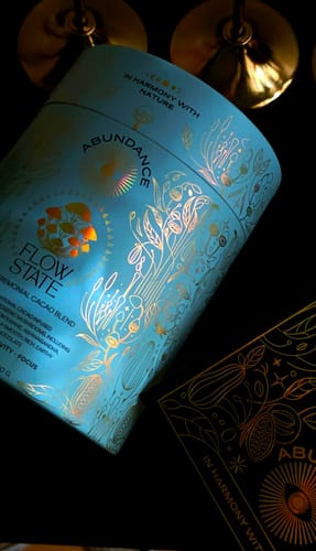 Customer photo review of Flow State Ceremonial Cacao Blend - Tin 300g