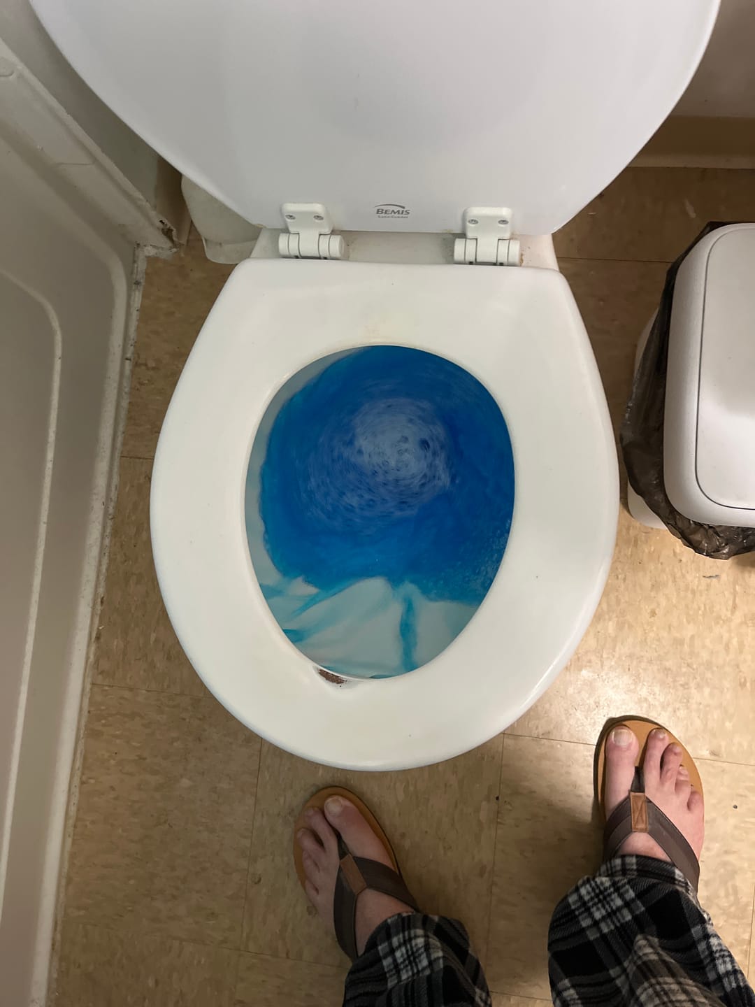 Customer photo review of Cecebear Toilet Bowl Cleaner