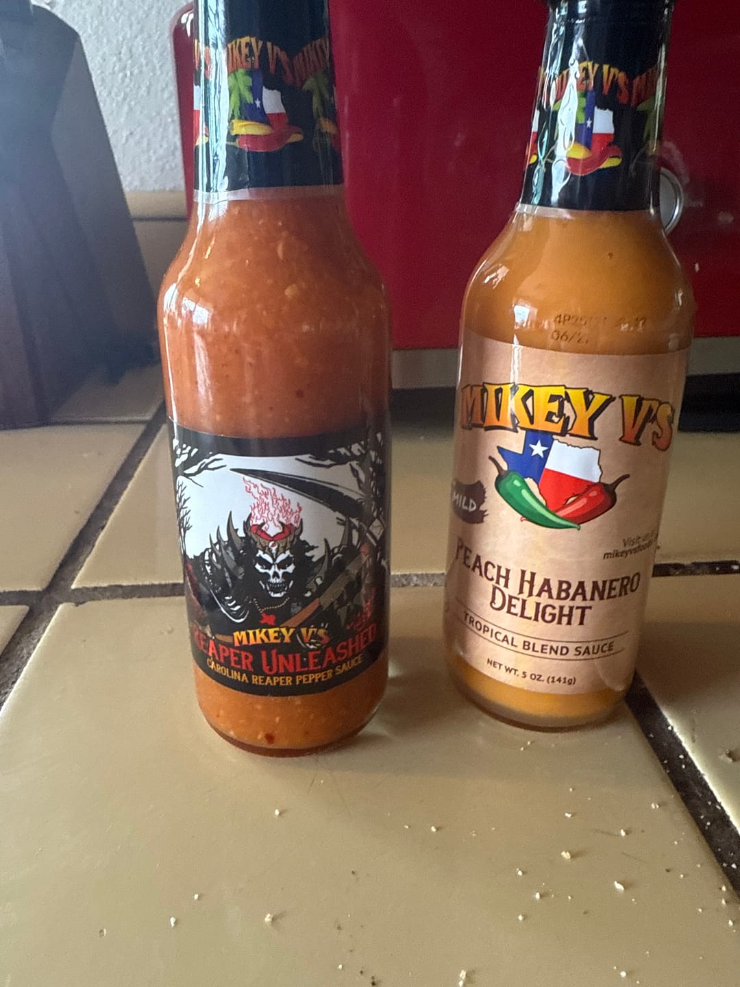 Customer photo review of Mikey V's - Peach Habanero Delight