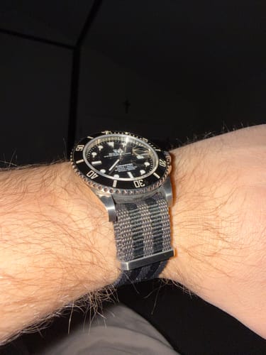 Customer photo review of 007 Bond Nylon Strap- Five Eye