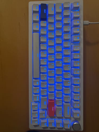 Customer photo review of DrunkDeer A75 - Wired Actuation Distance Adjustable HE Magnetic Switch Keyboard