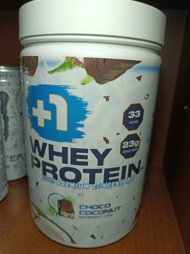 Customer photo review of +1© PREMIUM WHEY PROTEIN (1kg)