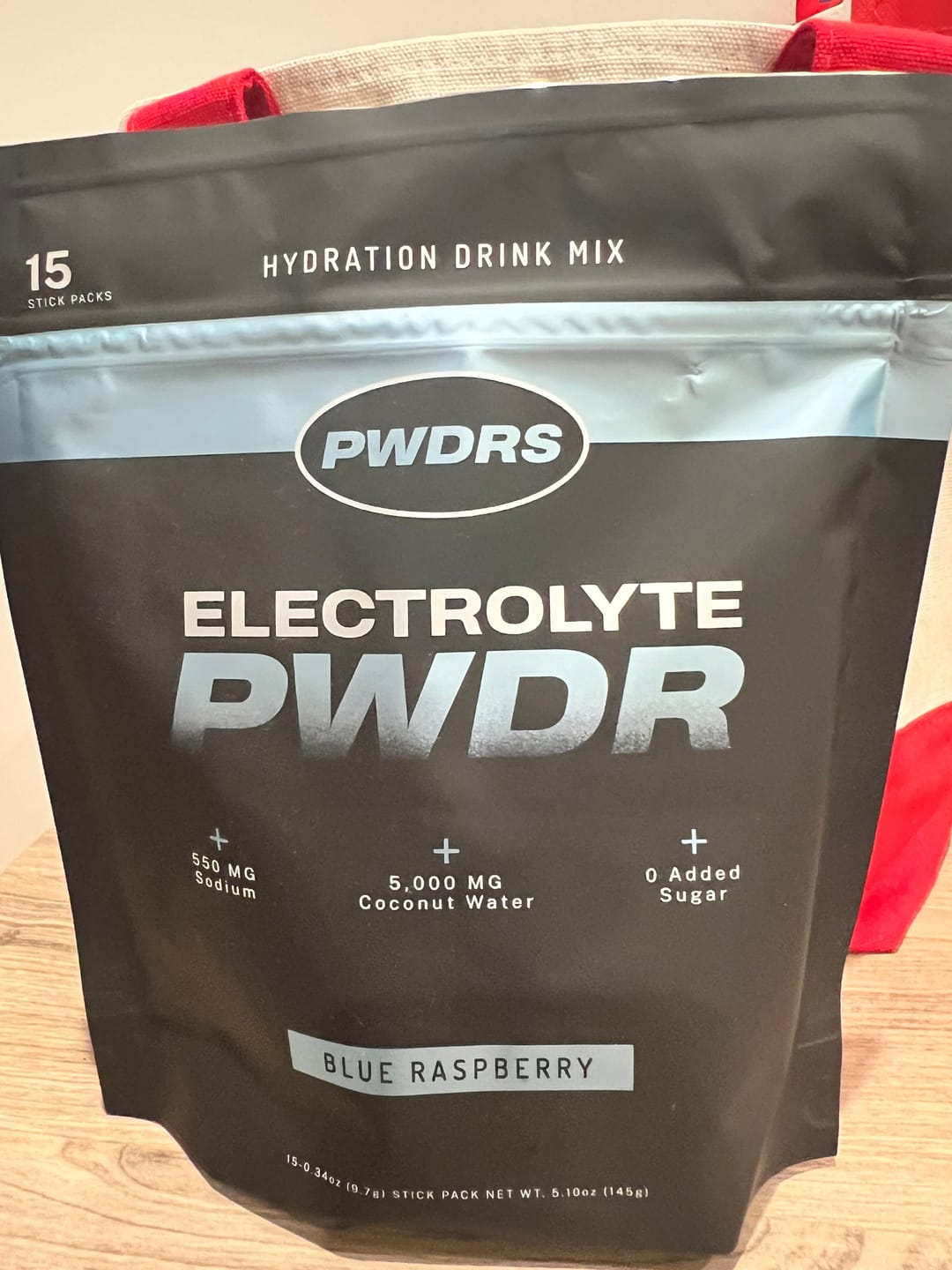 Customer photo review of ELECTROLYTE PWDR
