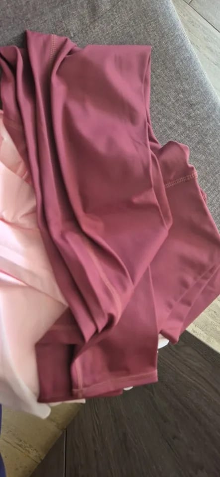 Customer photo review of Yoga Leggings Women Fitness Leggings Running Cycling Pants Breathable Sports Leggings High Waist Summer Workout Gym Clothing