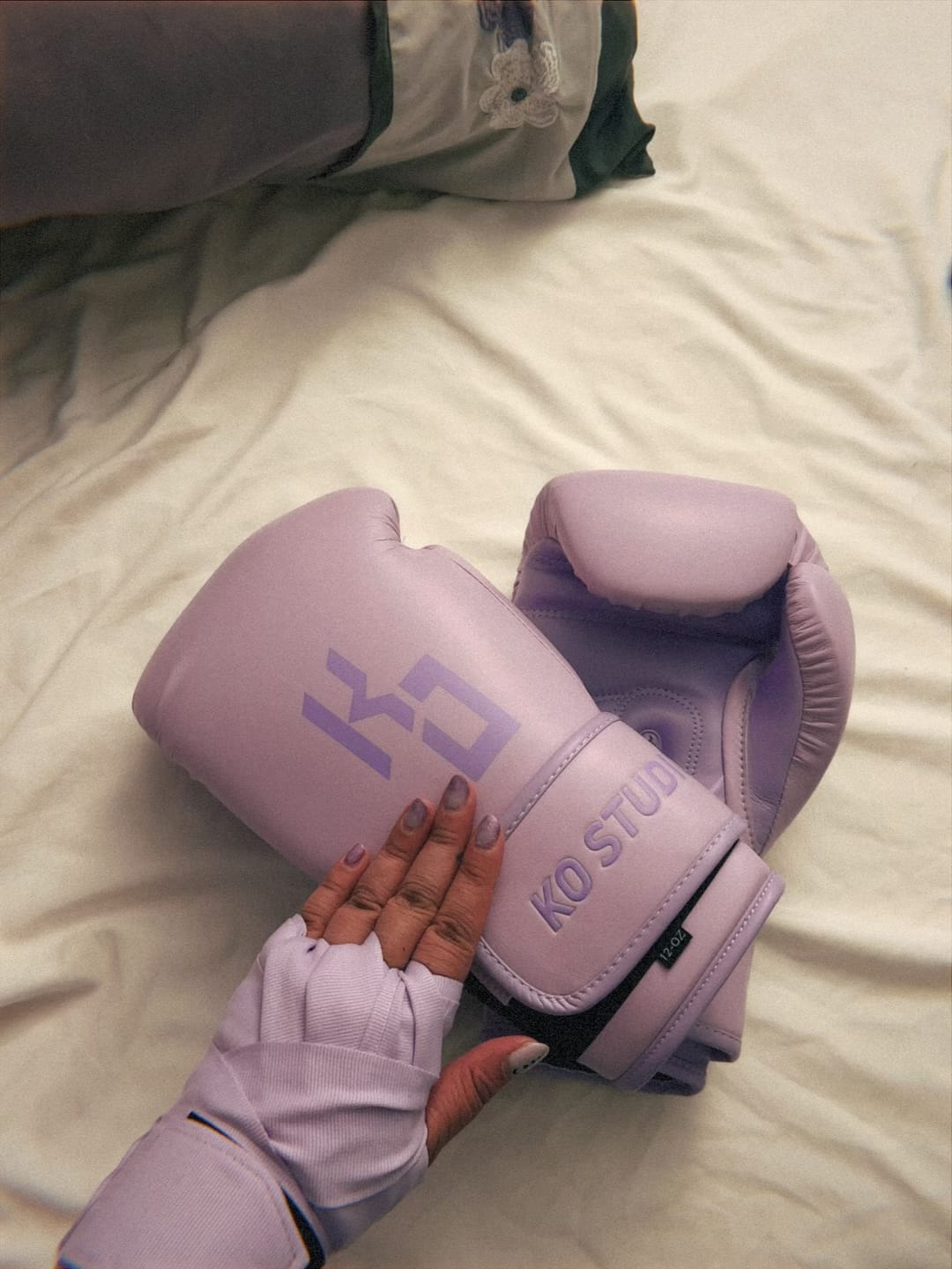 Customer photo review of Lavender Hand Wraps