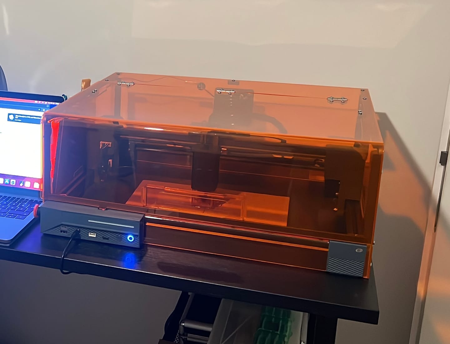 Customer photo review of Carverall X1 Laser Engraver | Desktop with Protective | Dual Laser Option